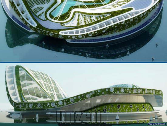 Lilypad Floating City @Dubai