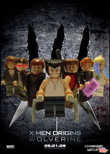 MOVIE POSTERS IN LEGO