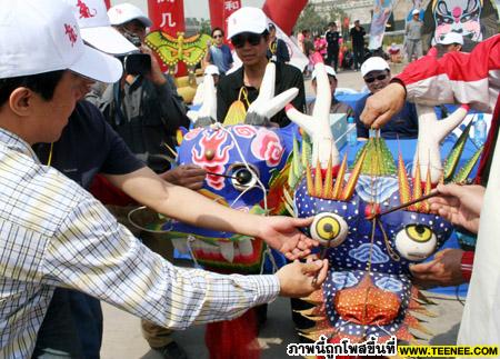 Kite-flying contest held in north China city