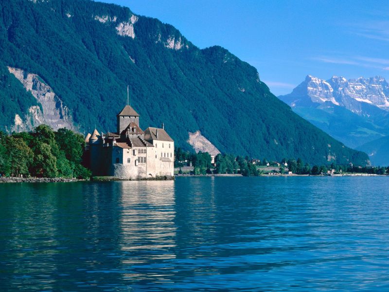 Chateau de Chillon Lake Geneva