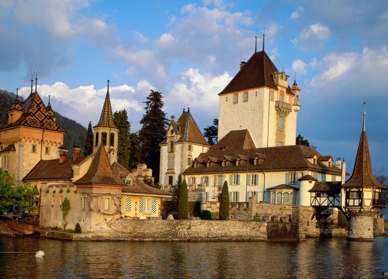 Oberhofen Castle Lake Thun