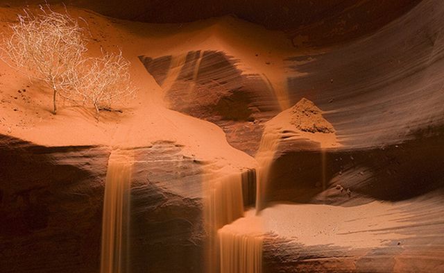 ศิลปะจากธรรมชาติแบบ Abstract ที่ Antelope Canyon