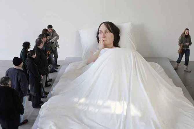 【 สุดยอดงานปฎิมากรรมของ Ron Mueck 】