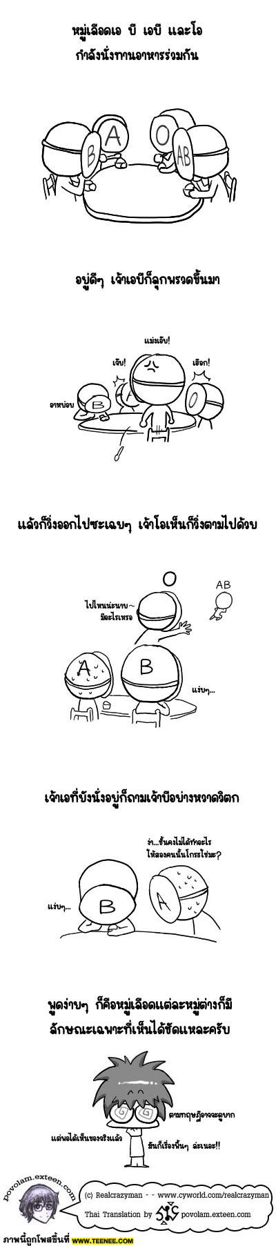 ทาย นิสัยหมู่เหลือด (4)^^