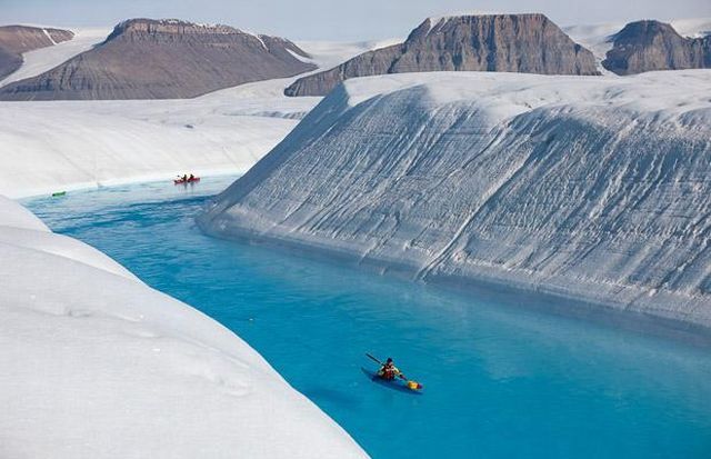 The Beautiful Petermann Glacier