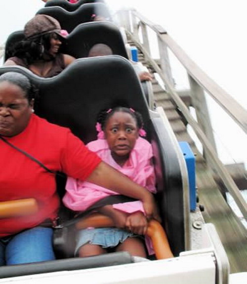 Funny Roller Coaster Photos