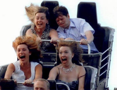 Funny Roller Coaster Photos