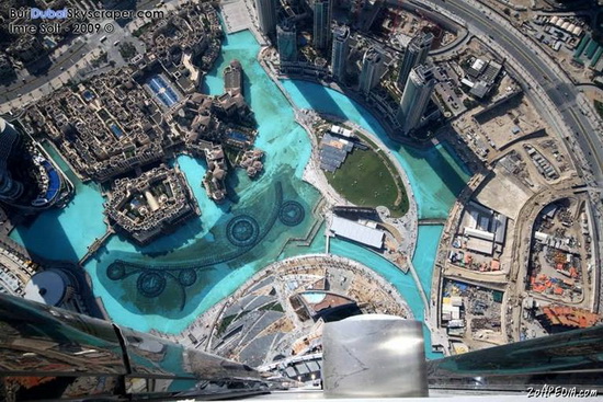 View from the Top of Burj Dubai