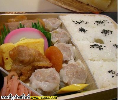 ข้าวกล่องบนรถไฟที่ญี่ปุ่น