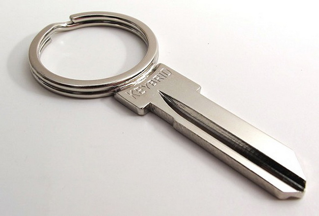 กุญแจ Real Working Key+Keyring=KEYBRID