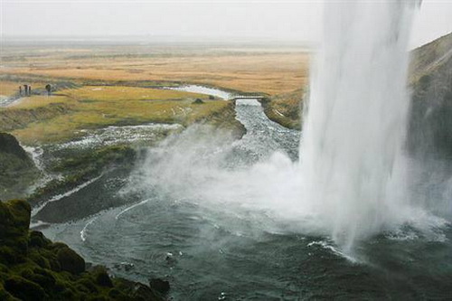 น้ำตกเซลย่าแลนด์สฟอส ที่ไอซ์แลนด์ 
