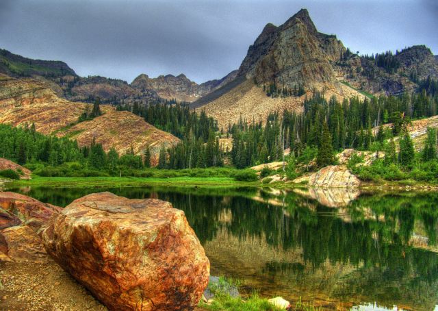 Alpine lakes of Metro Lake Salt City