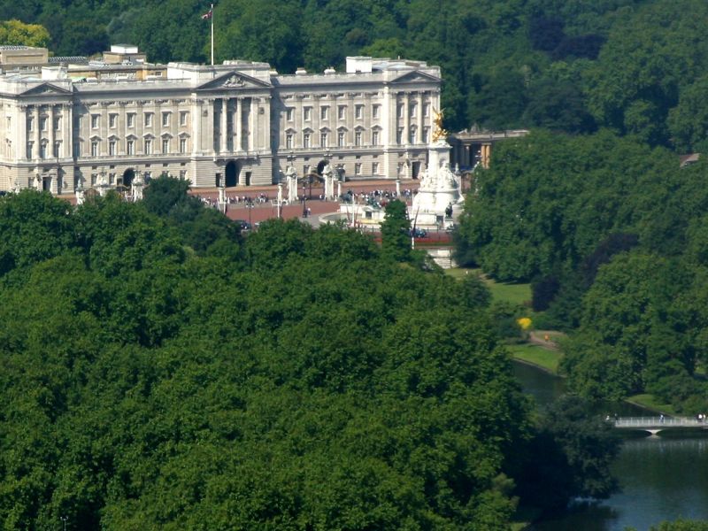 Buckingham Palace From London Eye