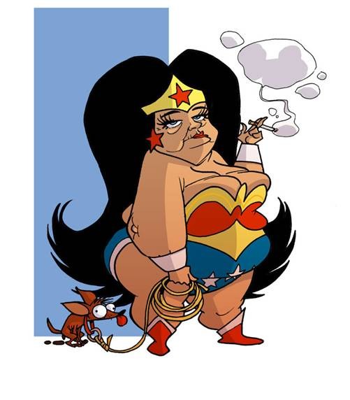 Wonder Woman (touch of menopause here I think?) 