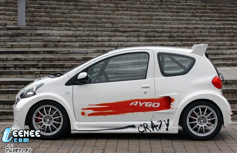 One-Off Toyota Aygo Crazy Concept Car : Smart forTwo Cabrio Widebody by Konigseder