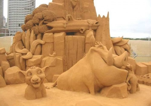 ~~~Incredible sand sculptures~~~