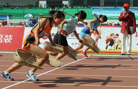 กีฬาเพื่อส่งเสริมการเกษตรของชาวจีน