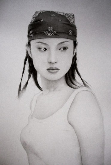Hot Sketches Of Asian Girls