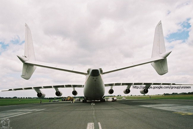 Worlds Biggest Cargo Plane Antonov 225