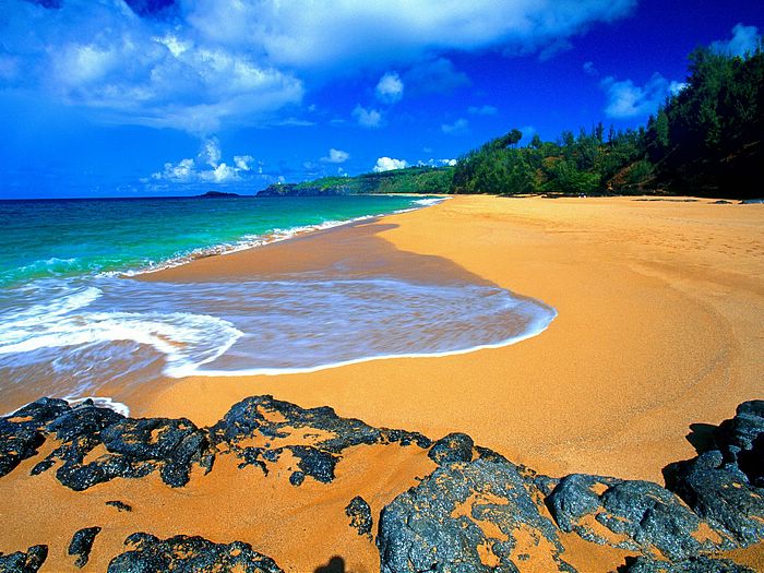 Secret Beach Kauai Hawaii
