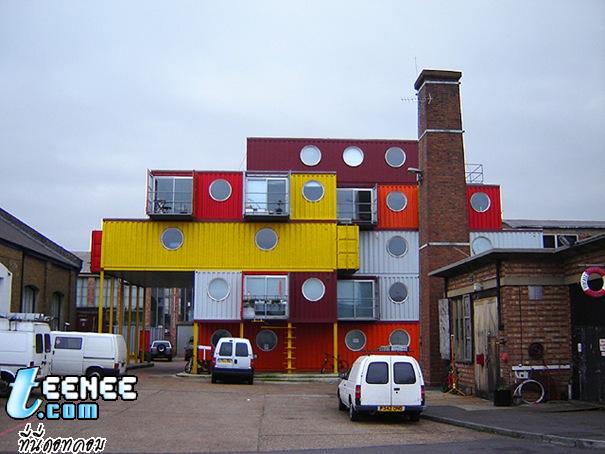 9.Container City (London, UK) 