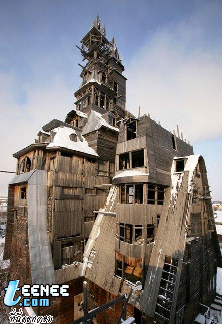 11.Wooden Gagster House (Archangelsk, Russia) 