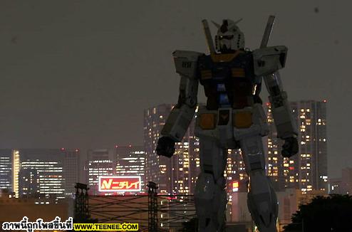 โมเดลGundamขนาด1/1 ฉลอง30ปี Gundam