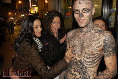 Tattooed Zombie Boy