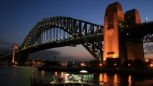 Bridge by night