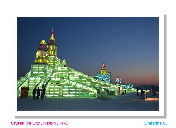 Crystal Ice City ความงามที่ลดน้อยลงจากสภาวะโลกร้อน