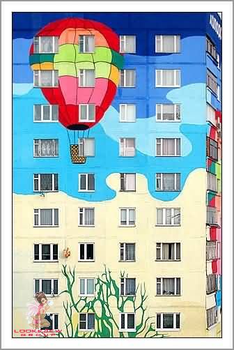 **~Colorful Building Art~**