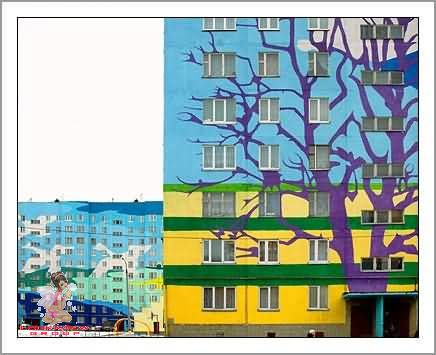 **~Colorful Building Art~**
