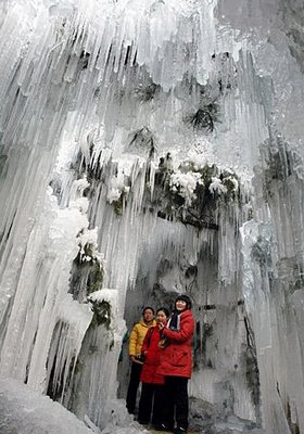 Frozen Waterfall