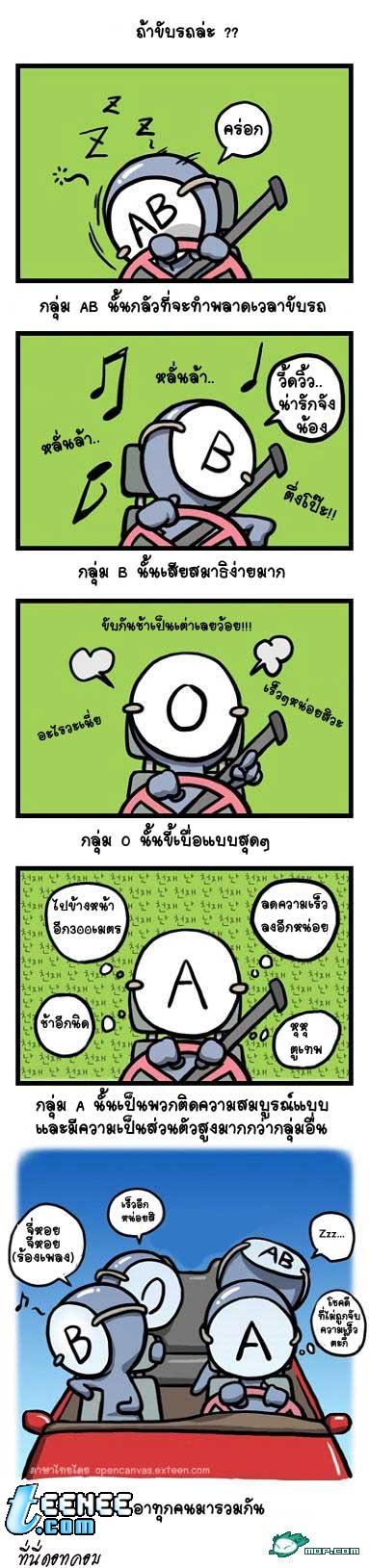 กลุ่มเลือดทายใจ