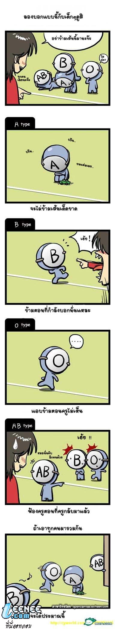 กลุ่มเลือดทายใจ