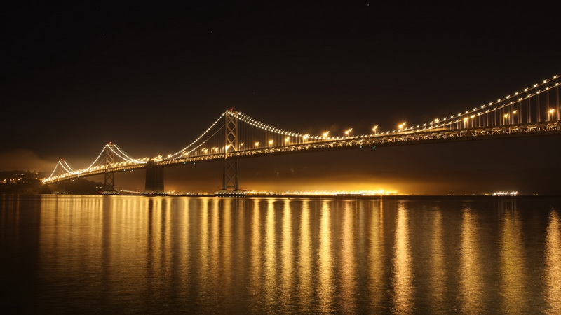 Bridge by night
