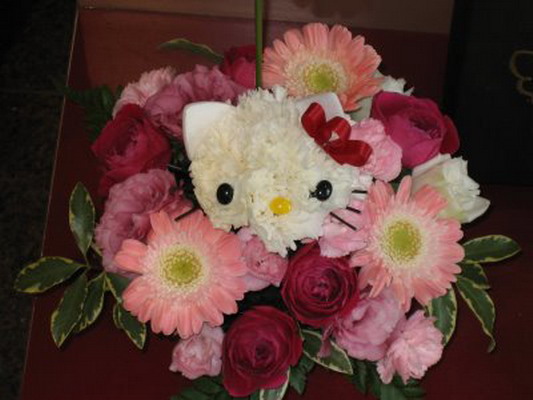 Dog & kitty Flowers ♠