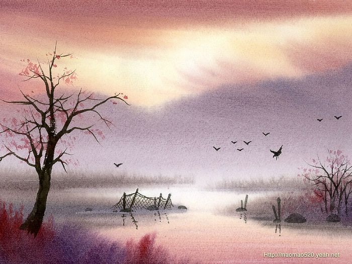 Chinese Paintings... Water Color