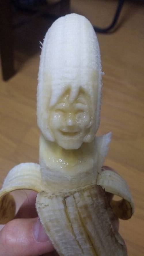 ♥ อะไรจะอาร์ตปานนี้!! กล้วยแกะสลัก ♥