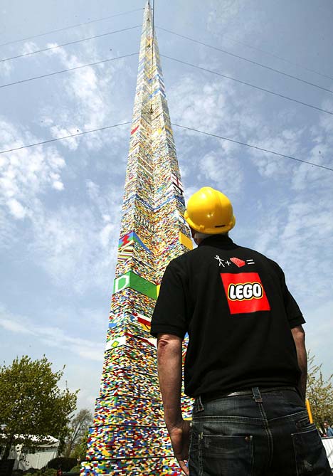 ต่อเลโก้ ที่สูงที่สุดในโลก