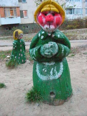 Kids playgrounds in Russia