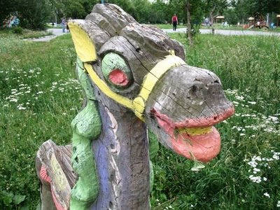 Kids playgrounds in Russia