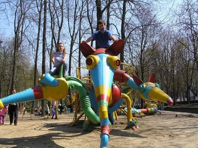 Kids playgrounds in Russia