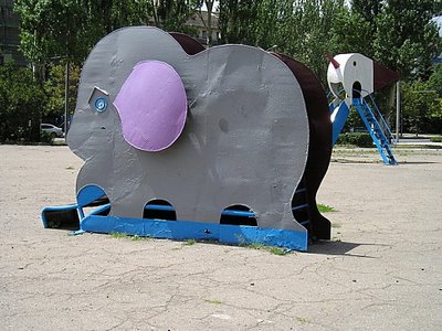 Kids playgrounds in Russia