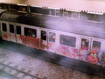 London Graffiti Trains