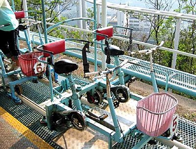 Weird Rollercoaster Ride in Japan