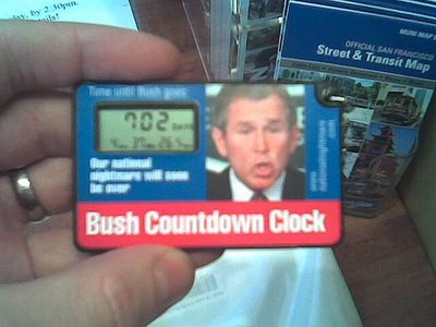 Bush Countdown Clock
