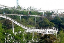 Weird Rollercoaster Ride in Japan