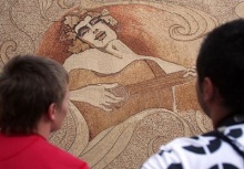 World's Biggest Cork Mosaic