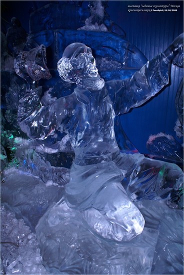 Ice sculpture exhibition in Moscow (SET B)
